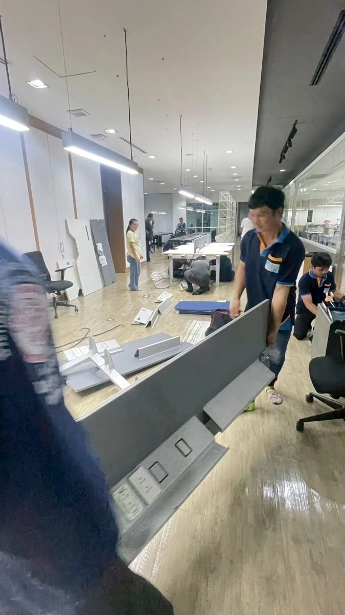 ผลงานการรื้อถอดขนย้ายเฟอร์นิเจอร์ ESSO 1